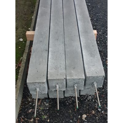 betonpaal met pin
