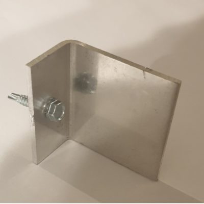 L profiel Aluminium paal