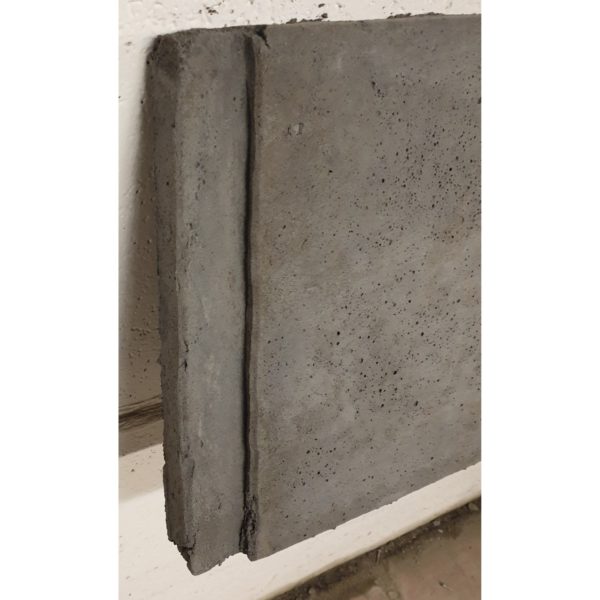 versmalde betonplaat